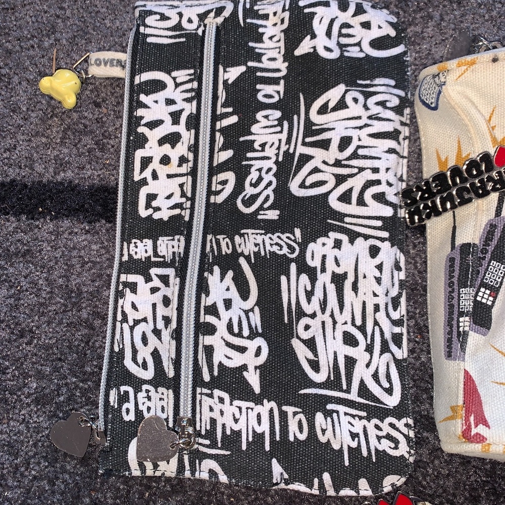 EUC Harajuku Lovers "Grafitti" Cosmetic/Clutch Bag